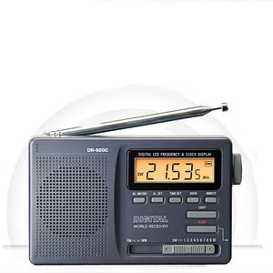 Portable FM MW SW Multi Band Digital <b>Radio</b> with LCD Display Alarm <b>Clock</b> Sleep Function for Elderly and Students - Product Image 4