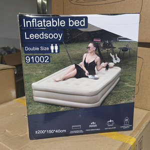 Colchón Inflable Portátil King Size Doble con Bolsa de Transporte, Recargable, Enchufe BS, Certificado <span class=keywords><strong>CE</strong></span>, Color Personalizado de Fábrica - Product Image 2