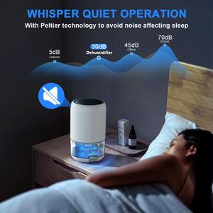 Venta al por mayor de nuevos productos de tendencia 2025: Deshumidificador electrónico portátil inteligente para toda la habitación, diseño OEM - Product Image 5