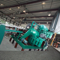 Machine de grattage de lame de chanvre de sisal de haute qualité de marque SM avec moteur et boîte de vitesses capacité 1200-1300 kg/h puissance 132KW