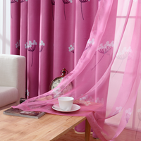 Moda nuevas ventanas cortinas sala de estar cortina opaca impresa venta al por mayor cortinas dobles para el hogar