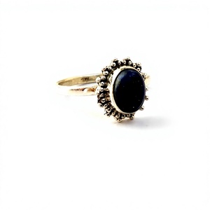 Personalized 925 Sterling Silver Statement <b>Ring</b> with <b>Lapis</b> <b>Lazuli</b> All Occasion Gift Jewelry Wholesale - Product Image 1