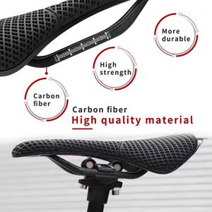 <span class=keywords><strong>Selle</strong></span> imprimée en 3D <span class=keywords><strong>ultra</strong></span>-légère en fibre <span class=keywords><strong>de</strong></span> carbone pour vélo <span class=keywords><strong>de</strong></span> route <span class=keywords><strong>vtt</strong></span> équitation coussin <span class=keywords><strong>de</strong></span> siège <span class=keywords><strong>de</strong></span> vélo <span class=keywords><strong>confortable</strong></span> respirant haute résistance - Product Image 4