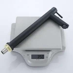 Sàn gắn vòi nước lạnh xử lý duy nhất 304 tắm vòi nước bảng màu đen lưu vực vòi nước bằng thép không gỉ - Product Image 6