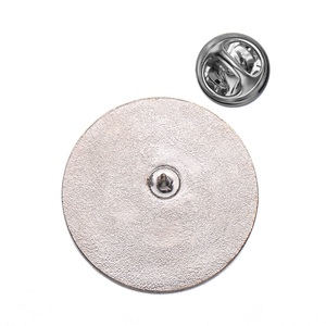 Trâm cài men tròn đen phong cách Punk hình lá thuốc lá, phụ kiện trang trí túi xách, mũ, quần áo, cài áo, trang sức, huy hiệu cổ áo áo sơ mi, quà tặng - Product Image 2