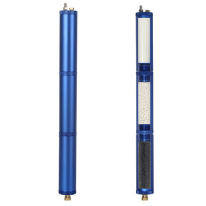 Filtro de aire de alta presión de tres secciones, cartucho de aluminio de 30MPa con válvula a prueba de explosiones para sistemas neumáticos - Product Image 1