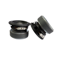 Haut-parleur passif externe magnétique JL JL-527 3 pouces 77 mm 30 W 4 ohms, basses profondes, grand aimant, bobine vocale 25 mm, contour en PU, 40 Hz-10 kHz