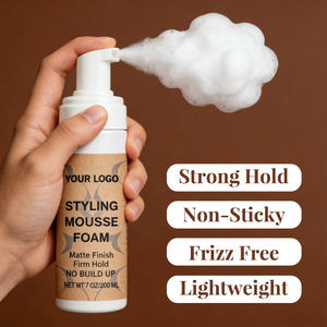 <span class=keywords><strong>มู</strong></span><span class=keywords><strong>ส</strong></span>จัดแต่งทรง<span class=keywords><strong>ผม</strong></span> OEM <span class=keywords><strong>ส</strong></span>ำหรับผู้<span class=keywords><strong>ชาย</strong></span> ขายส่ง ไม่ทำให้<span class=keywords><strong>ผม</strong></span>ชี้ฟู ติดทนนาน ครีมโฟมจัด<span class=keywords><strong>แต่ง</strong></span>ทรงผมสำหรับถักเปีย ปราศจากซัลเฟต <span class=keywords><strong>ส</strong></span>ำหรับคนทานมังสวิรัติ - Product Image 1