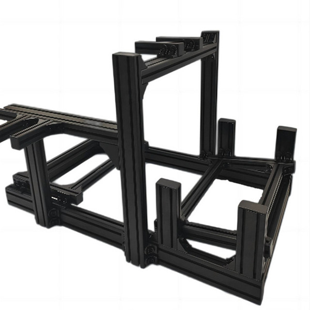 Diy Sim Racing Cockpit 4080 T Slot Aluminum Profile Simracing Chassis VR Game Motion Frame Sim Rig Kit Car Driving Simulator