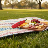 Termometer Digital Instan Lipat SW Popular untuk Rumah Tangga, Dapur, Memasak, Memanggang Daging, dan Makanan