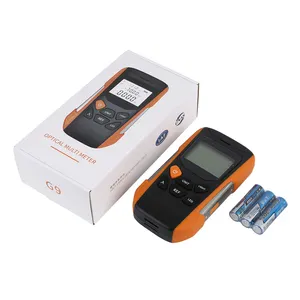High Precision Optical Power Meter Tester with Rechargeable Batteries for Fiber CATV Communication