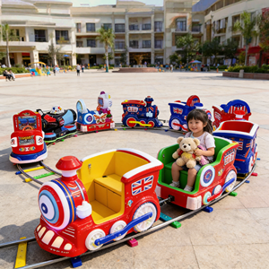 <span class=keywords><strong>Train</strong></span> <span class=keywords><strong>électrique</strong></span> tout temps pour extérieur <span class=keywords><strong>avec</strong></span> <span class=keywords><strong>télécommande</strong></span> pour les opérations de manèges de parc et de fête foraine - Product Image 2