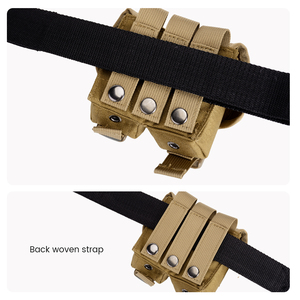 Bolsa táctica multifunción Lupu Mini para cinturón, para senderismo en la jungla al aire libre, con doble compartimento para cargador y teléfono. - Product Image 5