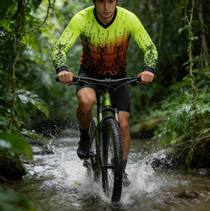 MTB Mountain Bike Jersey MTB Bicycle <b>Sun</b> <b>Protection</b> <b>Clothing</b> Sunny Series Mountain Bike Training Tops Daily Sports Activewear - Product Image 6