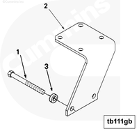3897794 SEAL WATER PUMP 3897795 RING RETAINING