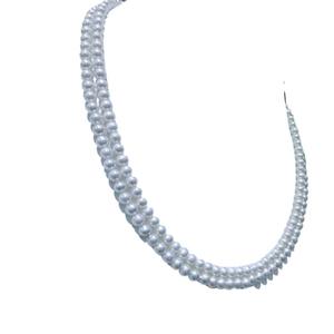 Nuevo Collar de Perlas de Agua Dulce Naturales de 4-5 mm, Casi Redondas, Impecables, de Doble Capa, Versátiles, Sencillas con un Diverso Temperamento - Product Image 5
