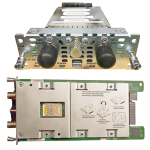 เราเตอร์สำหรับองค์กรรุ่น 4000 ซีรีส์ NIM-4G-LTE-GA พร้อมการ์ดโมดูลเครือข่ายที่มี NIM-4G-LTE-VZ และ NIM-4G-LTE-NA - Product Image 1
