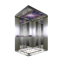 Ascensore Residenziale Moderno FUJICL da 1600kg Certificato ISO con Azionamento AC Senza Ingranaggi, Macchina di Trazione in Acciaio Inox con Microprocessore