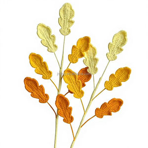 Bouquet tricoté et crocheté fait main, personnalisé en usine, couleur lavable, <span class=keywords><strong>Chrysalidocarpus</strong></span> Lutescen, pour la remise des diplômes, Noël, Nouvel An - Product Image 4