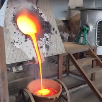 Four de fusion à induction 100kg 500kg 1T 2T 5T, équipement de fonderie pour la fusion industrielle de ferraille, fer, acier, cuivre