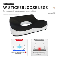 Oreillers lombaires en mousse à mémoire de forme antidérapants et coussins de siège chaise de bureau sièges de voiture coussins sciatique dos soutien du coccyx pour un usage domestique