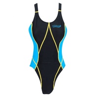 Traje de baño de tela con impresión por sublimación personalizada para mujeres jóvenes nuevo bikini traje de baño de una pieza elegante traje de surf