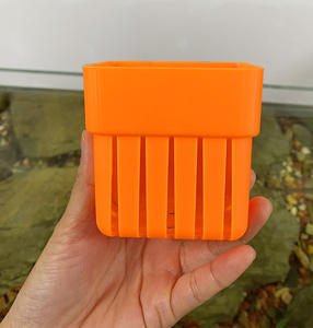 Panier de jardinière hydroponique mural <span class=keywords><strong>orange</strong></span>/noir pour aquariums - Product Image 6