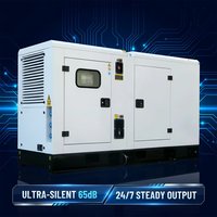 Groupe électrogène diesel industriel silencieux de 350 kW avec panneau de commande intelligent pour l'alimentation de secours commerciale