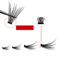Faux-cils professionnels 20D, extensions épaisses, 100 pièces, mèches par boîte, nouveauté