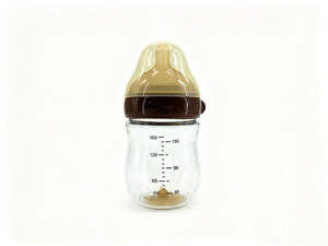<span class=keywords><strong>Biberon</strong></span> en <span class=keywords><strong>verre</strong></span> naturel de haute qualité sans BPA, 5 oz et 8 oz, durable, <span class=keywords><strong>anti</strong></span>-<span class=keywords><strong>colique</strong></span>, à col large, pour nouveau-nés, avec débit variable et motifs imprimés - Product Image 2