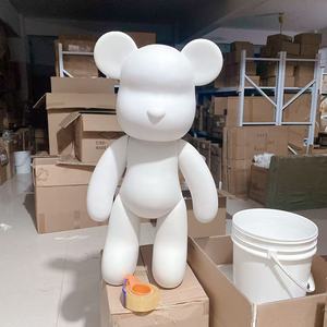DIY Craft Großes Modell Großer gewalttätiger Bär Weißer Gießbär Abbildung 53cm/73cm/100cm Größe DIY Flüssigkeits bären zur Dekoration - Product Image 2