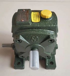 WPA WPS WPO WPX40 50 60 70 80 100 120 웜 기어 감속기 ODM 1 HP 10:1 비율 솔리드 샤프트 1년 보증 콘크리트 믹서용 - Product Image 5