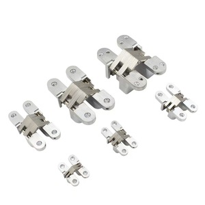 180 градусов Скрытая невидимая Скрытая перекрестная дверная петля Легкая установка для изготовления листового металла - Product Image 1