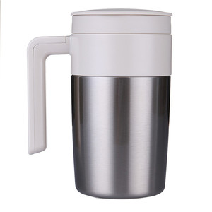 <span class=keywords><strong>Mug</strong></span> isotherme PINKAH moderne 520 ml en acier inoxydable à double paroi, écologique, avec infuseur et poignée, idéal pour le bureau - Product Image 6