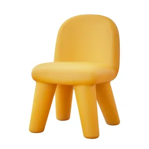 Exquisite artistic Humanistic Durable Eco Materials Modern External quality Rotational Plastic Cute Chair