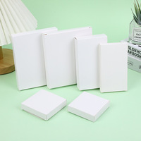 Scatole regalo bianche su misura piccole scatole di cartone bianco all'ingrosso scatole di cartone bianco Multi-specifica spedizione rapida