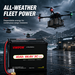 Batterie de drone semi-solide 40000mAh 18S, vente chaude, batterie UAV 18S haute capacité pour drone agricole et industriel - Product Image 6