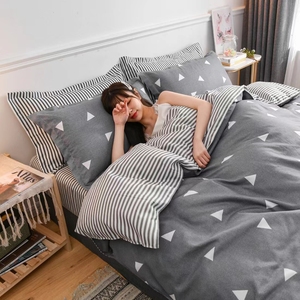 Yıldızlı yorgan yatak örtüsü seti pırıltı yıldız desen yorgan kapakları 4 adet yatak setleri fermuar kapatma ile çocuklar yetişkinler için yatak odası - Product Image 5