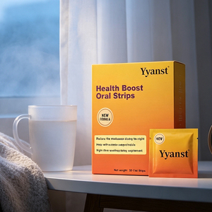 Bandes buccales Health Boost 30 unités – Nouvelle formule apaisante pour la nuit – Complément alimentaire pour soulager l'agitation nocturne chez les adultes - Product Image 4