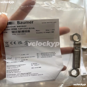 สวิตช์ตรวจจับแบบเหนี่ยวนำ Baumer รุ่นใหม่, รุ่น: IFRM 12P1701/S14L เอาต์พุต PNP, แหล่งจ่ายไฟ 6-36VDC, ระยะตรวจจับ 4 มม. - Product Image 3