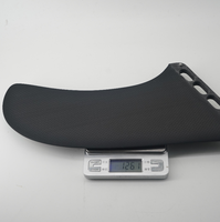 Croisière oem moulé de qualité légère de marque, aileron gonflable SUP, aileron en carbone de style hachette