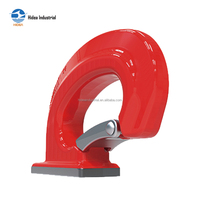HIDEA G80 Crochet de soudage spécial en acier superallié forgé, trempé et plastifié, pour détection de fissures Magnaflux par poudre, en carton