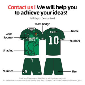 Ropa deportiva al aire libre de alta calidad, uniformes de fútbol, camiseta de fútbol para hombre, ropa de fútbol para adultos - Product Image 4