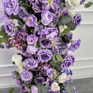 Wholesale Eco-Friendly Silk <b>Artificial</b> <b>Flower</b> Wedding Arch <b>Arrangement</b> Backdrop Decoration 6-7ft Height - Product Image 4