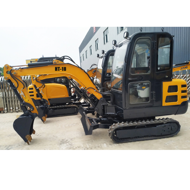 HT-18 Mini Digger Construction Equipment Cheap 1.8 Ton Digger Mini Excavator
