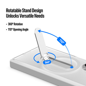 เหมาะสำหรับเคสโทรศัพท์แบบใส Fold8ultra, ขายึดแบบหมุนได้, บานพับแม่เหล็ก, เคสโทรศัพท์แบบพับได้ที่หุ้มคลุมได้รอบด้าน - Product Image 4