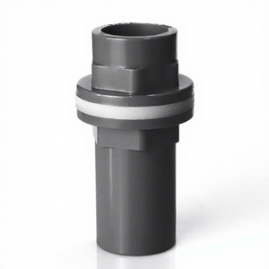 Raccord de tuyau droit en <span class=keywords><strong>PVC</strong></span> pour aquarium, connecteur fileté mâle et femelle allongé pour système d'entrée/sortie et de trop-plein - Product Image 4