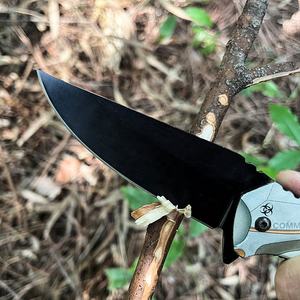 卸売カスタムデザインパターンポケット折りたたみナイフ屋外サバイバルキャンプ狩猟耐久性のある3Dプリントハンドルドロップ船 - Product Image 4