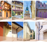 Gouttières en cuivre classiques sans soudure de type KME K et H, style tendance, vente en gros