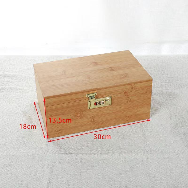 Bamboo and wooden box